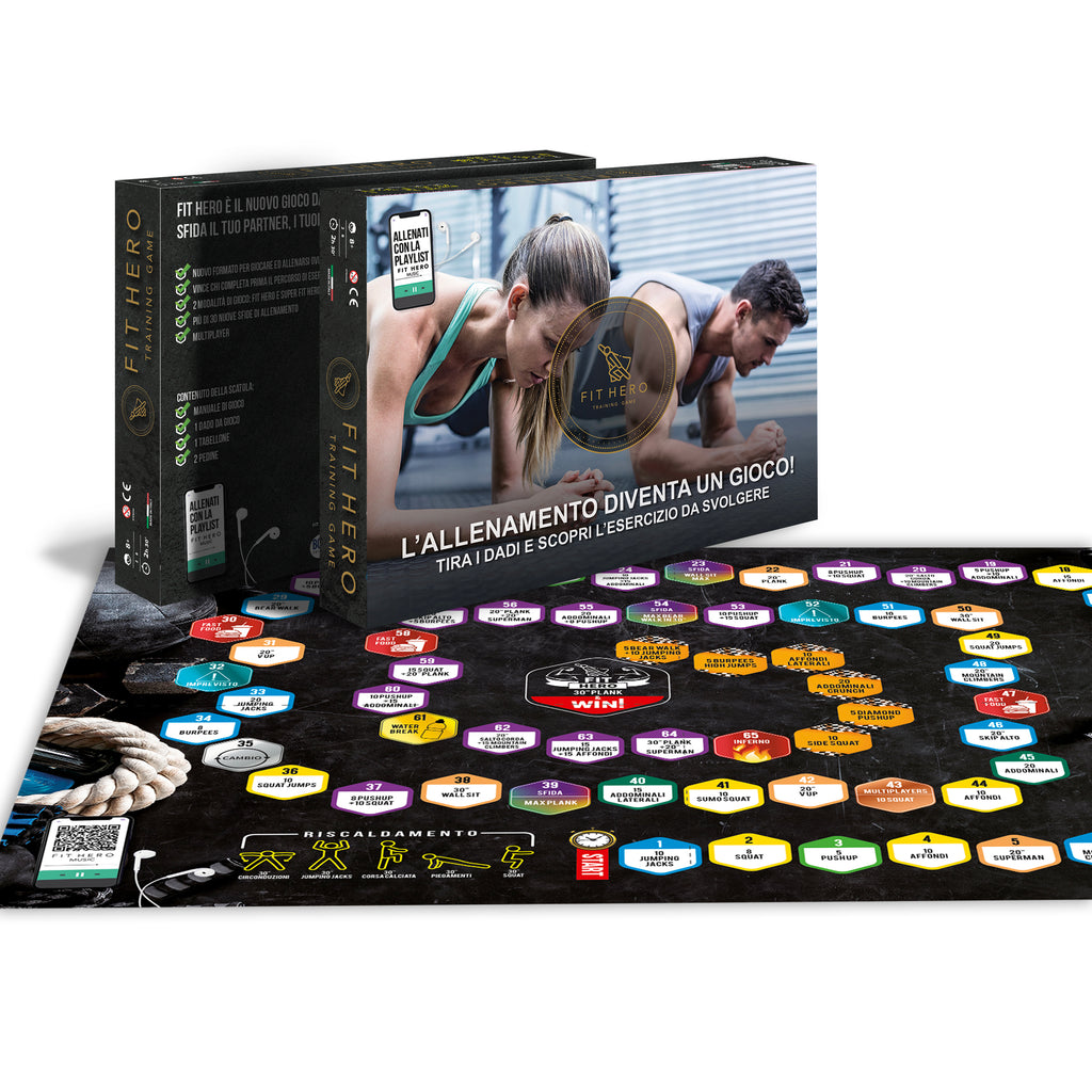 Fit Hero – Gioco Fitness e Idea Regalo per Amanti della Palestra