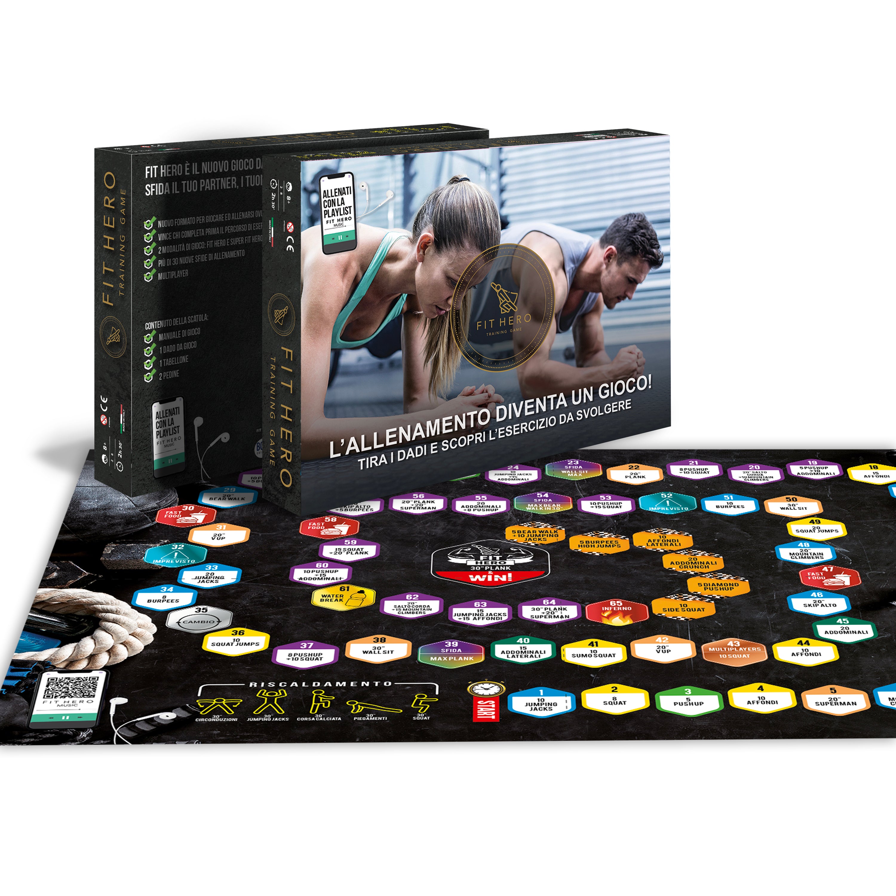 Fit Hero – Gioco Fitness e Idea Regalo per Amanti della Palestra