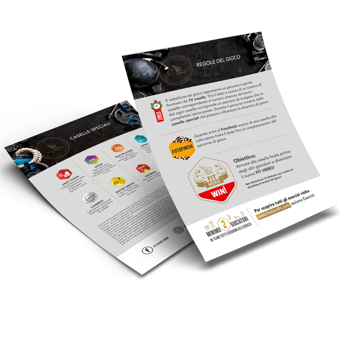 Fit Hero – Gioco Fitness e Idea Regalo per Amanti della Palestra