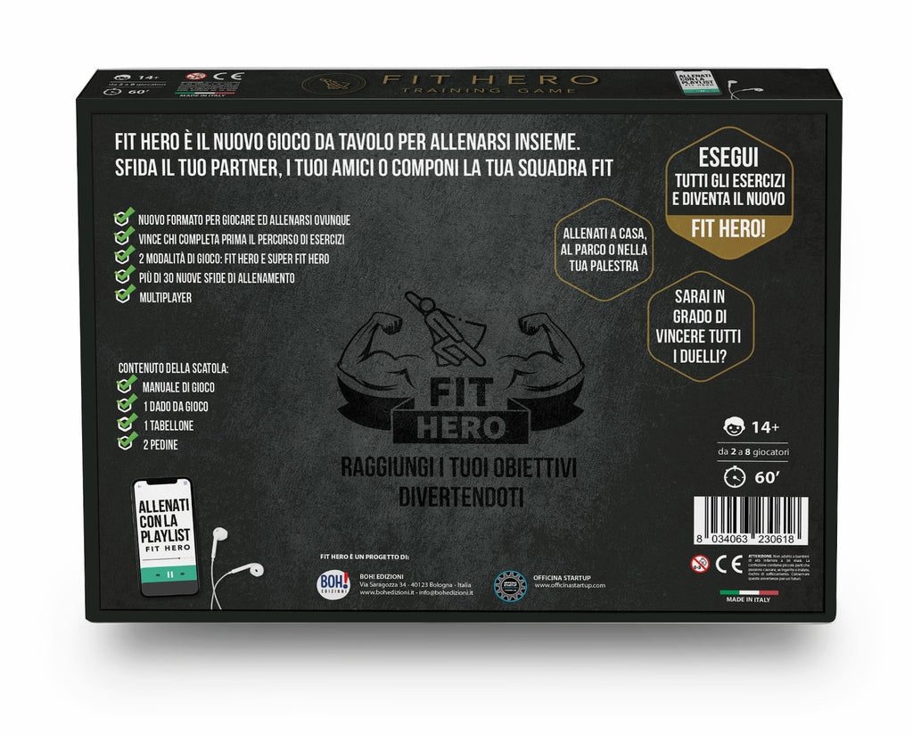 Fit Hero – Gioco Fitness e Idea Regalo per Amanti della Palestra
