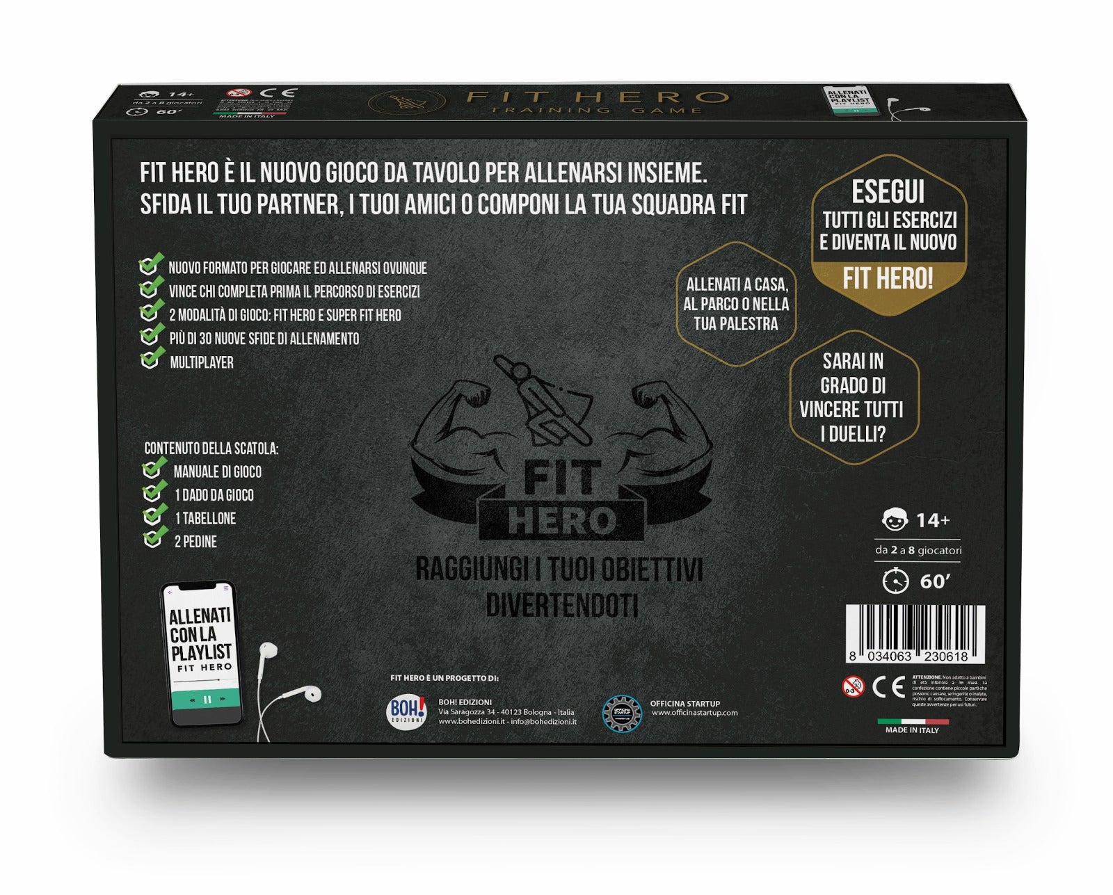 Fit Hero – Gioco Fitness e Idea Regalo per Amanti della Palestra
